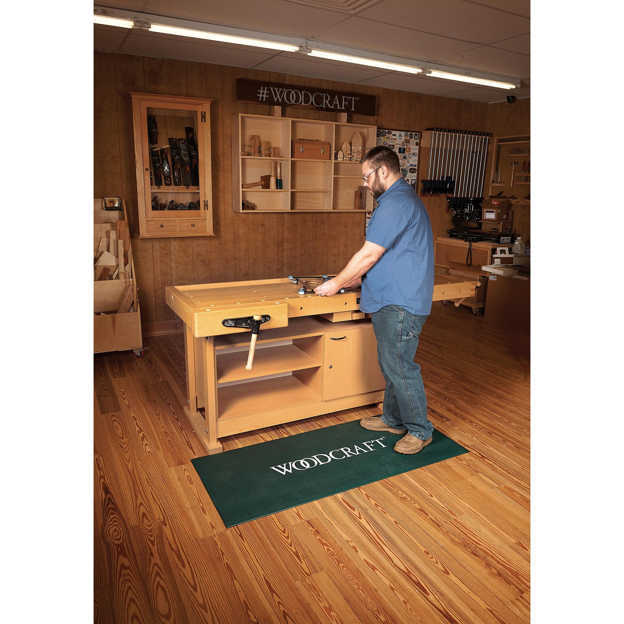 Anti-Fatigue Floor Mat - 2' x 5' alt 0