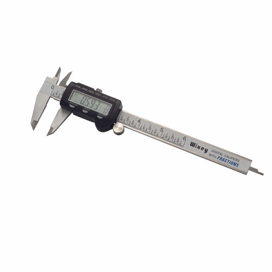 Dual Display Fractional Digital Caliper alt 0