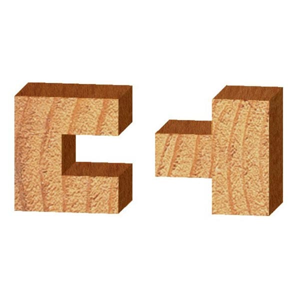 5990 Shaker Profile Stile & Rail Router Bit Set alt 0