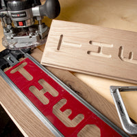 2-1/2" Vertical Letters Set for Sign Making Jigs 34pc alt 0