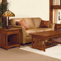 Woodworking Project Paper Plan to Build Mission Coffee and End Table alt 0