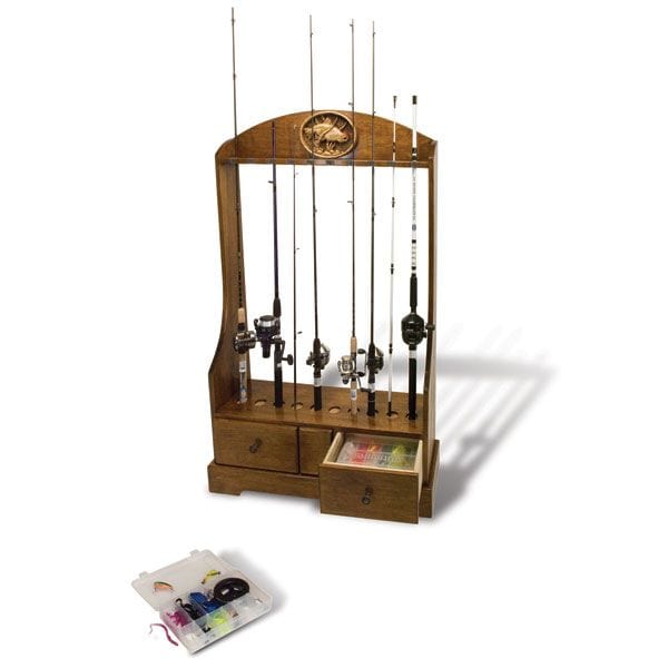 Rod Reel and Tackle Stand - Downloadable Plan alt 0