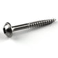 Pocket Hole Screw - #7 x 1-1/4" Fine - Stainless - 100 Piece alt 0