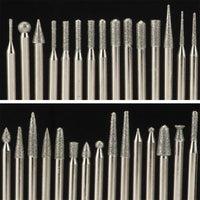 Diamond Tip Carving Burr Set - 120 Piece alt 0
