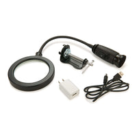 LED Shop Light With Magnifying Glass Head alt 0