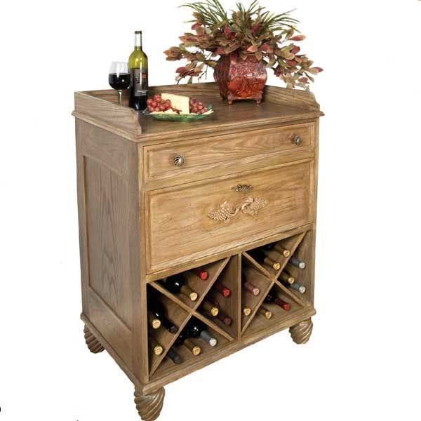 Country French Wine Server - Downloadable Plan alt 0