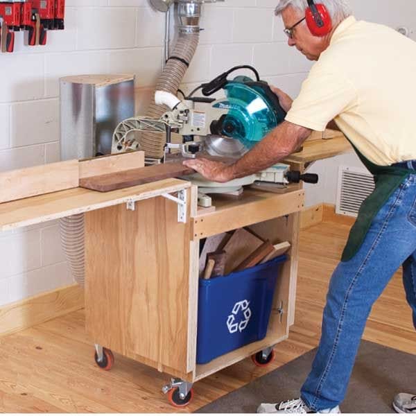 Full Service Mitersaw Stand - Downloadable Plan alt 0