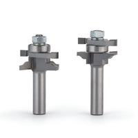 Ogee Stile and Rail Door Router Bit Set - 1/2" SH - 1-5/8" OD x 7/8" CL - 2 Piece alt 0
