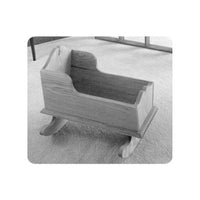 Woodworking Project Paper Plan to Build Easy Doll Cradle alt 0