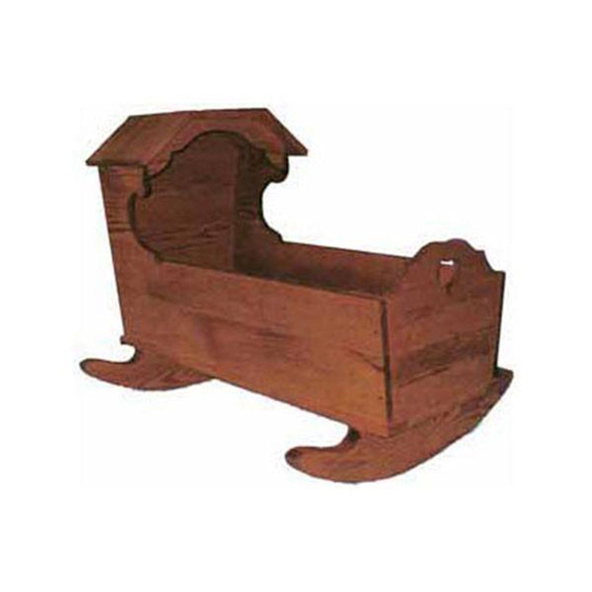 Woodworking Project Paper Plan to Build 18th Century Hooded Cradle alt 0