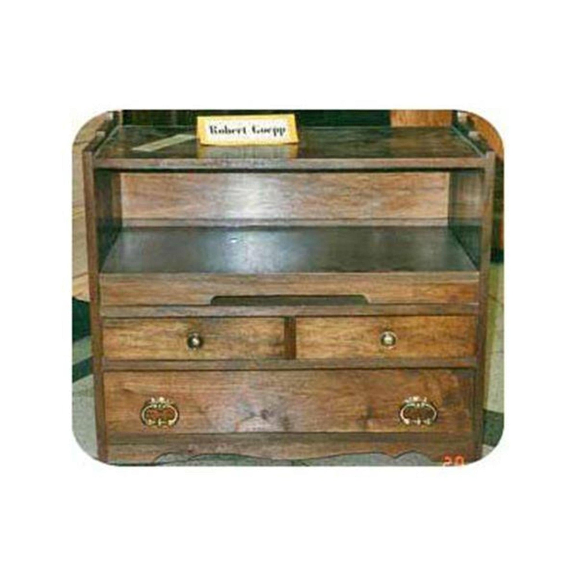 Woodworking Project Paper Plan to Build TV Stand alt 0