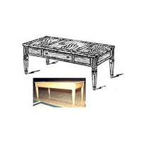 Woodworking Project Paper Plan to Build Cocktail Table alt 0