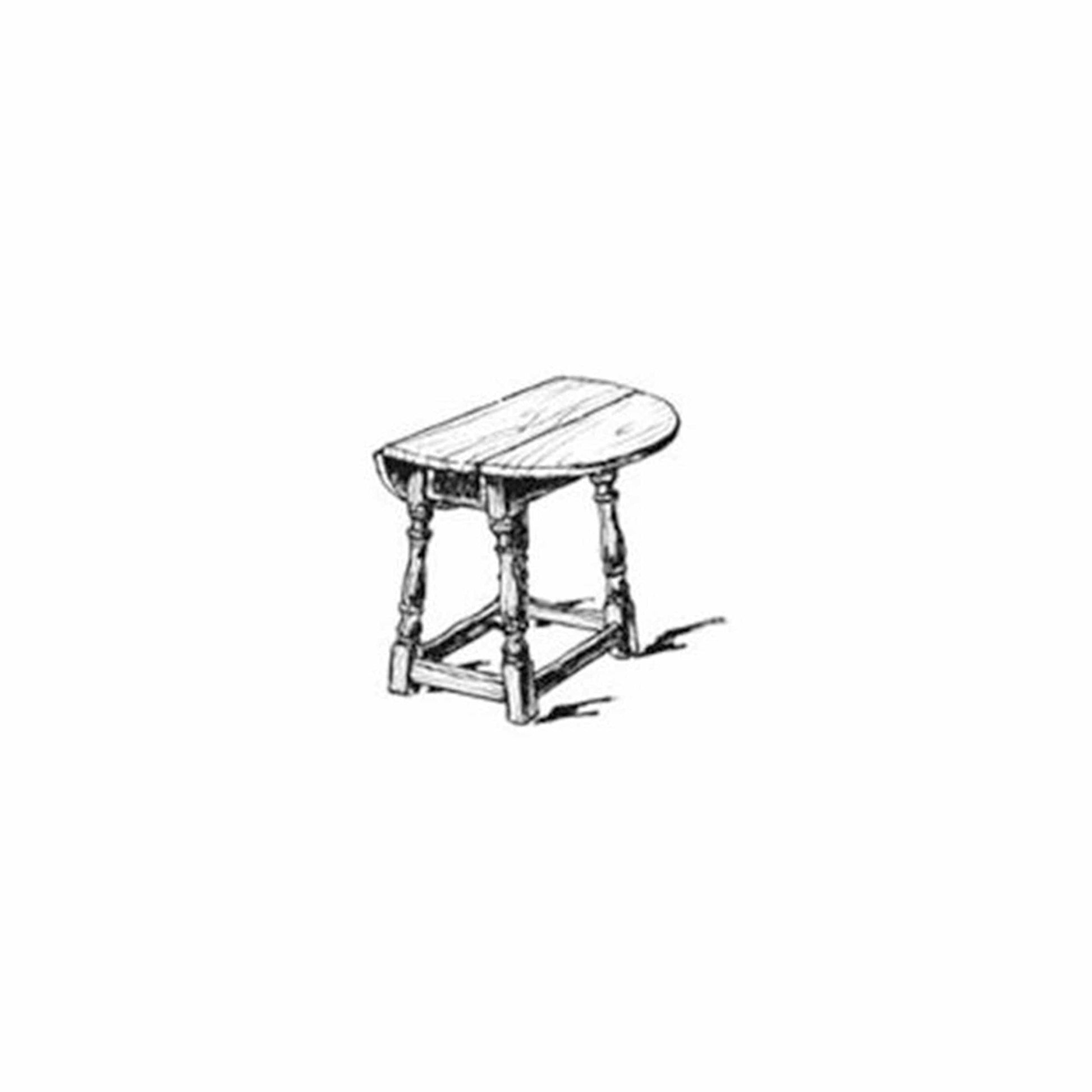 Woodworking Project Paper Plan to Build Small Drop Leaf Table alt 0