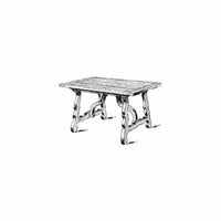 Woodworking Project Paper Plan to Build Spanish Dining Table alt 0