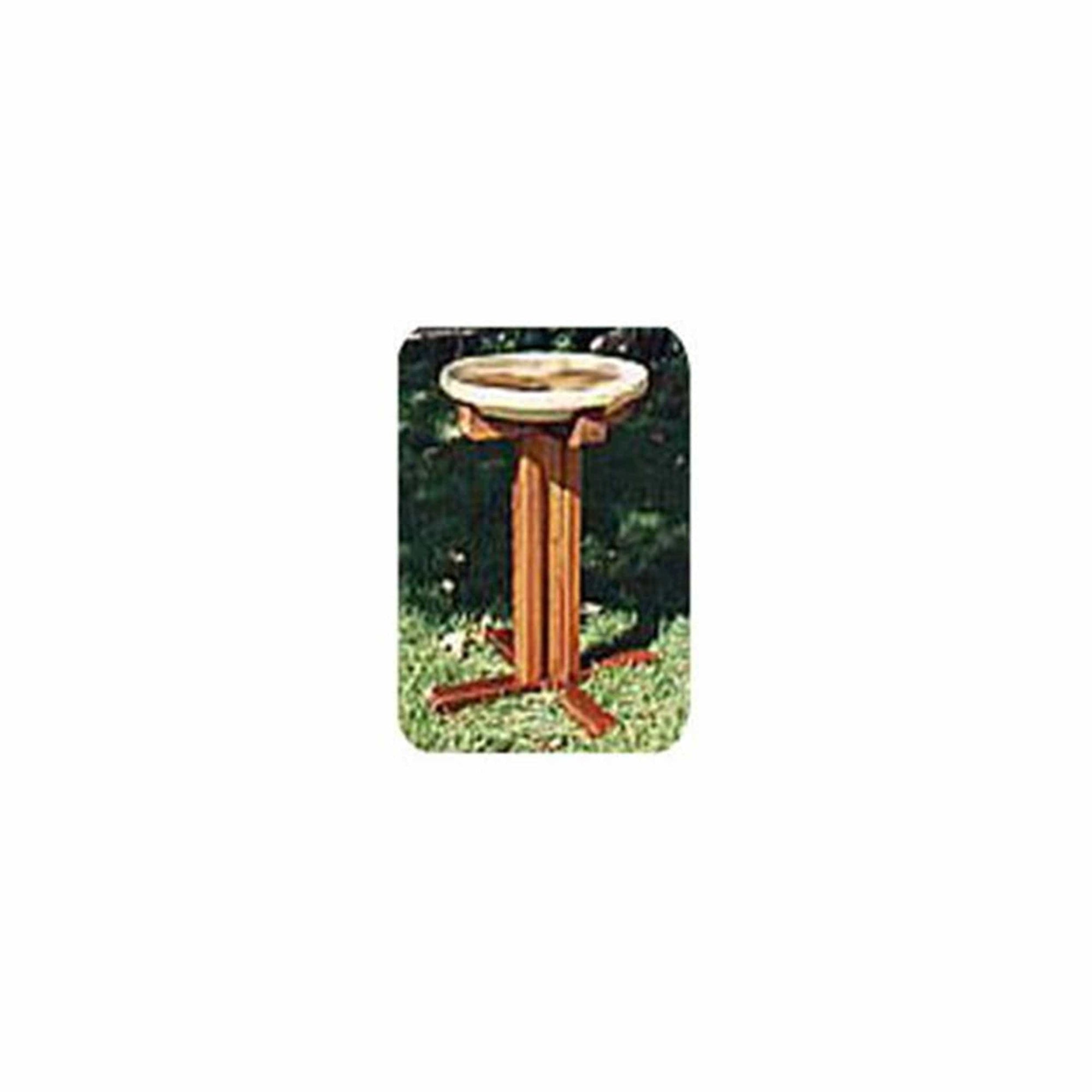 Woodworking Project Paper Plan to Build Bird Bath alt 0