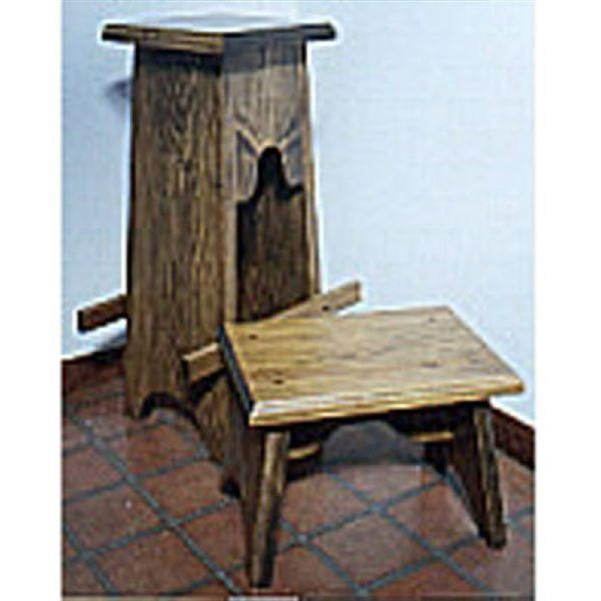 Woodworking Project Paper Plan to Build Footstool and Bar Stool alt 0