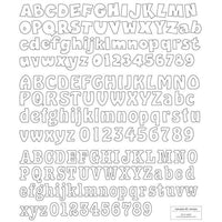 Woodworking Project Paper Plan to Build Letters & Numbers Alphabet 2 alt 0