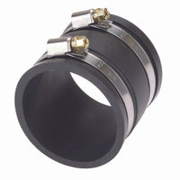 2-1/2" Dust Control Flex Cuff w/ Hose Clamps alt 0