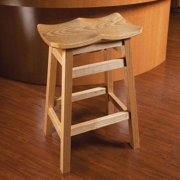 Scooped Seat Stool - Downloadable Plan alt 0