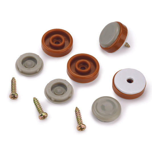 Slider Foot Floor Protector - 1" - Caramel - 8 Piece alt 0