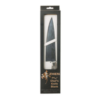Chef Knife for Cutting Fruits Vegetables and Meat - 12-3/4" - Damascus - Unfinished Kit