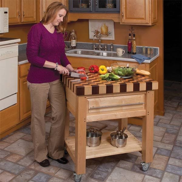 Butcher Block Cart - Downloadable Plan alt 0