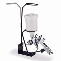 Gravity Feed Spray Gun Stand With Detachable Strainer Holder alt 0