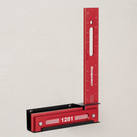 Precision Woodworking Square with Rack-It - 12" x 8"