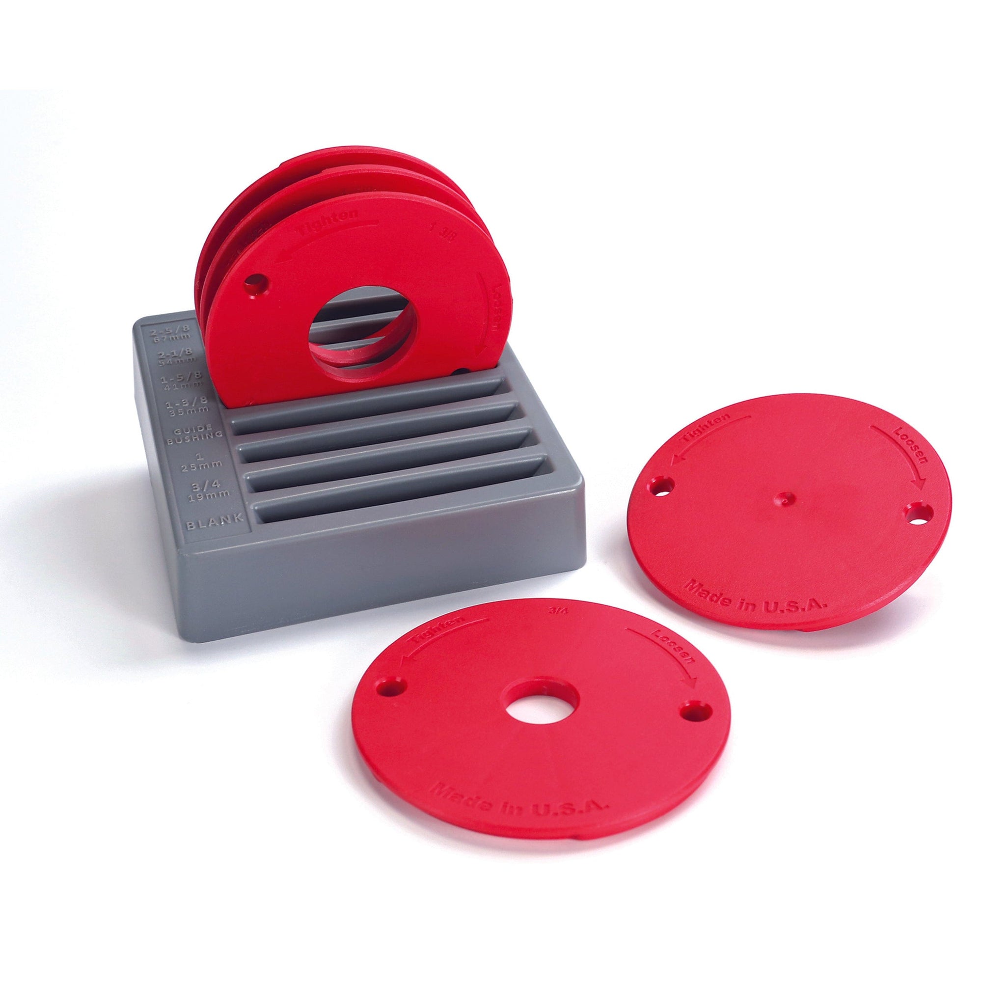 Level-Loc Router Table Insert Ring Set - 5 Piece alt 0