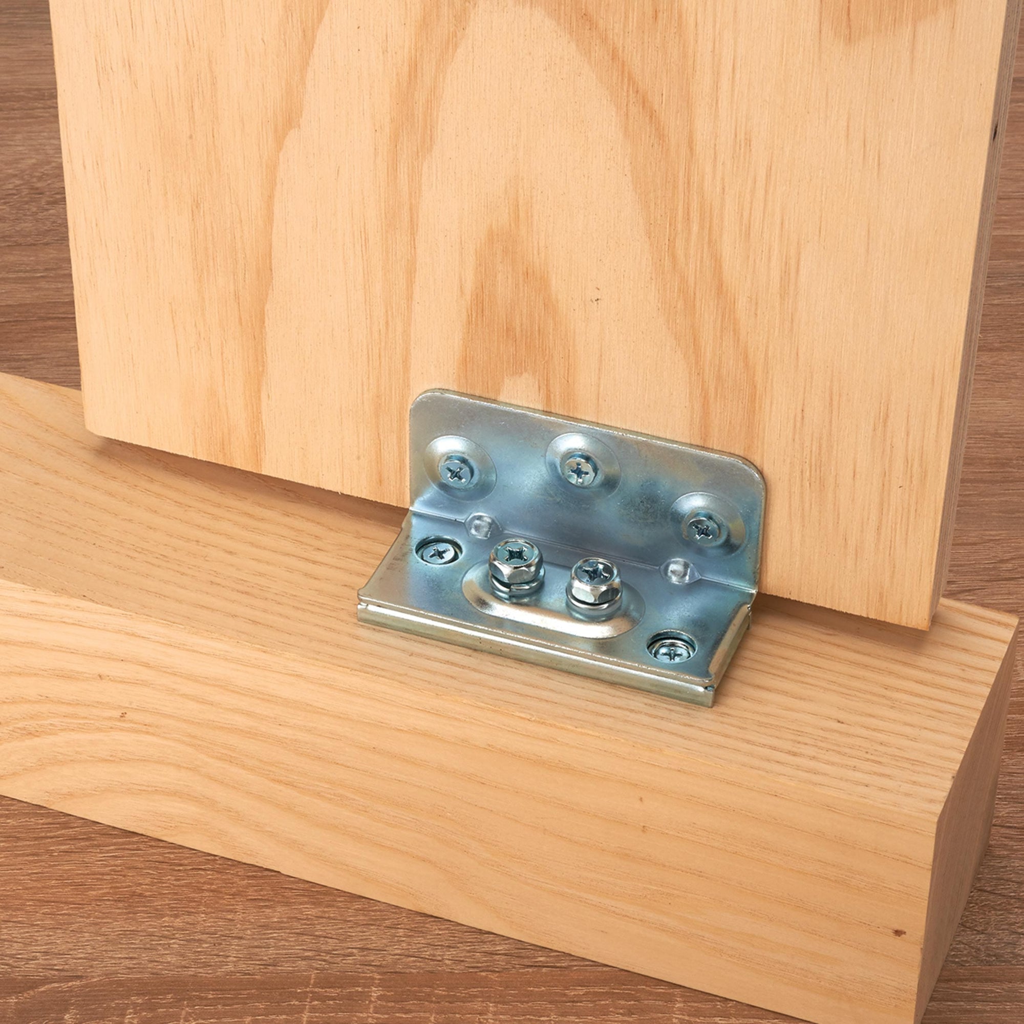 Surface-Mount Knock Down Low Profile Bed Frame Hardware alt 0