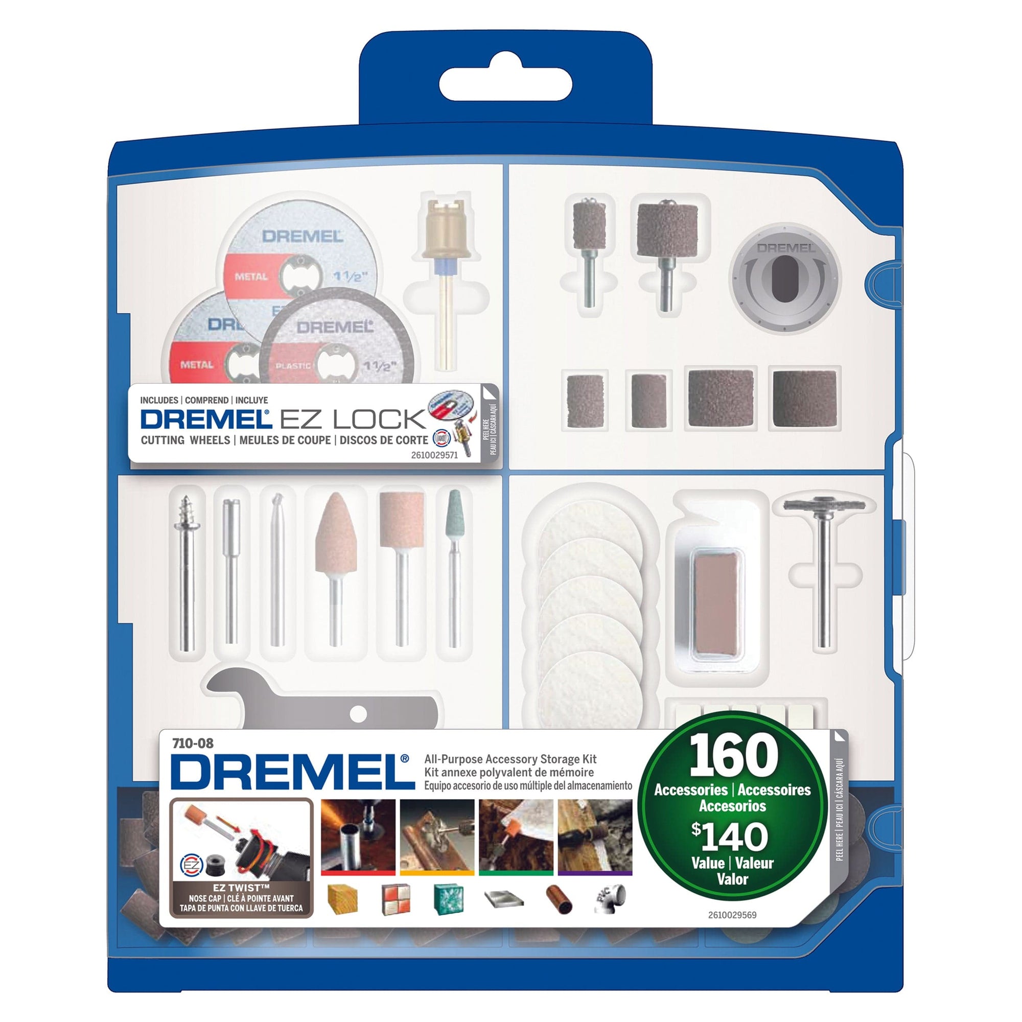 Accessory Kit with Case - 160 Piece alt 0