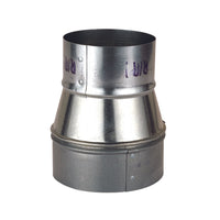5" to 4" Metal Reducer - Dust Collection Fitting alt 0