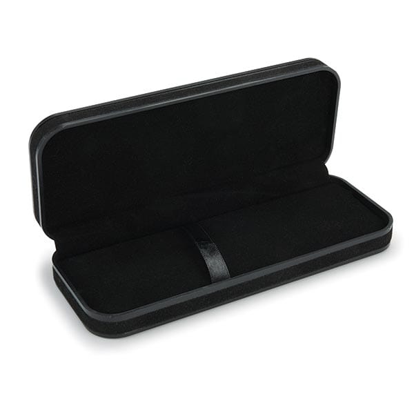 Black Plastic and Black Felt Pen/Pencil Case alt 0