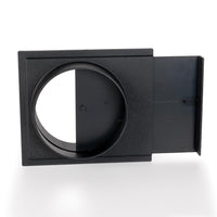 6" ABS Basic Blast Gate Fitting for Dust Collection System alt 0