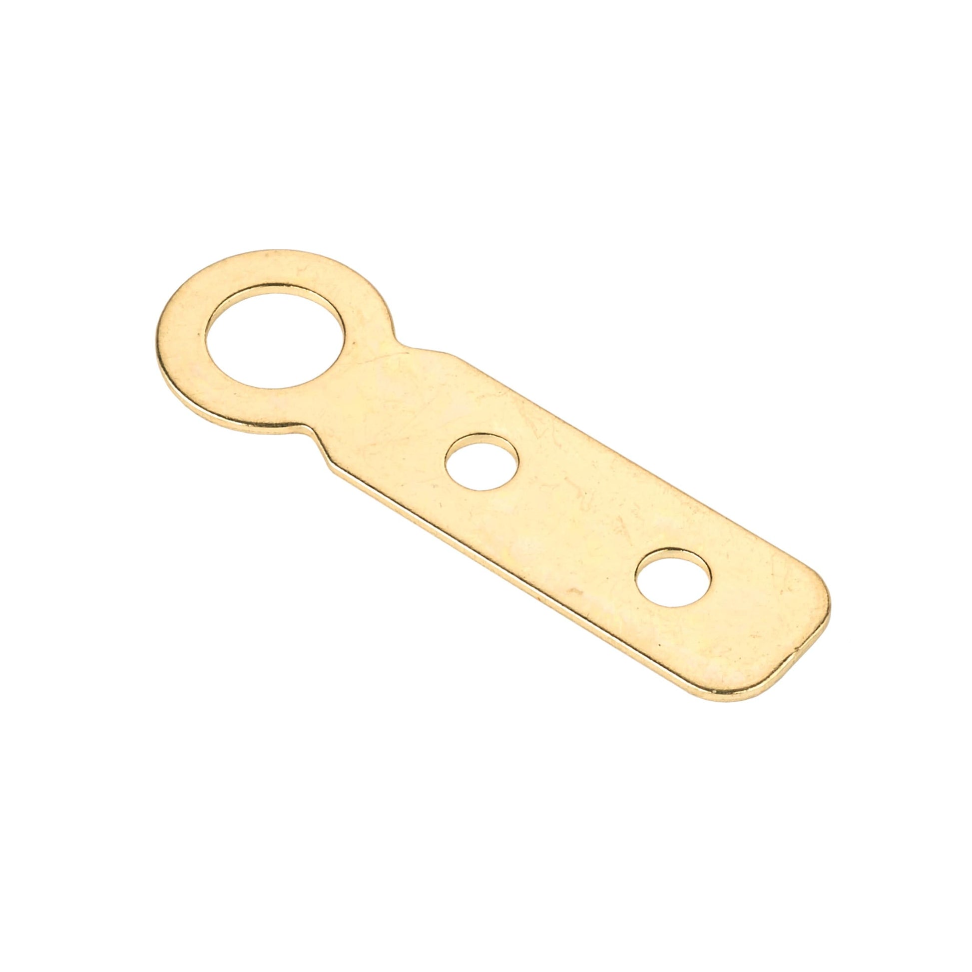 Flat Strap Wall Hangers with Screws - 10 Piece alt 0