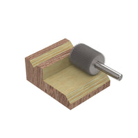 Original Cylinder Burr, 1/4" Shaft, Coarse (3/4" x 1") alt 0