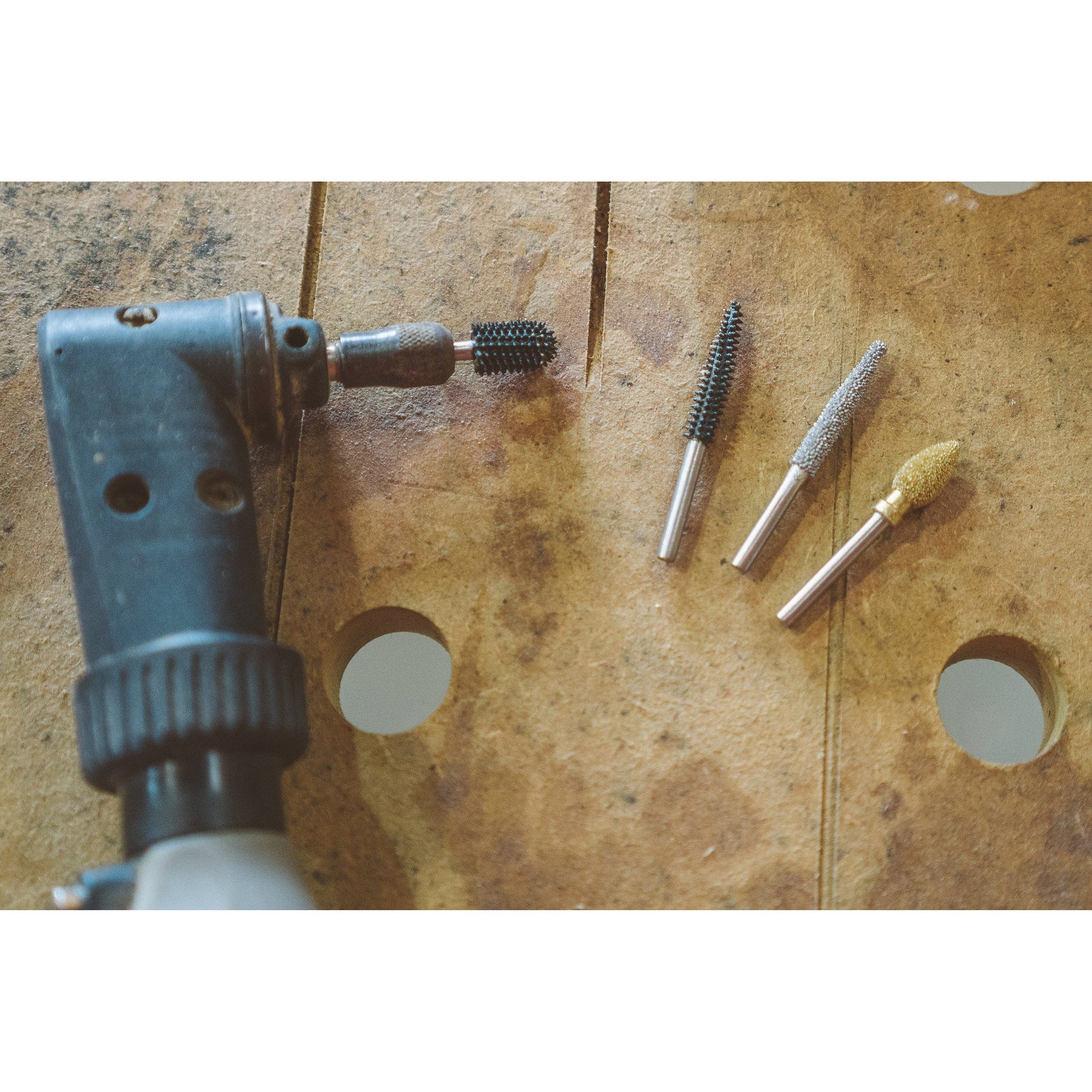 Original Sphere Burr, 1/8" Shaft, Coarse (1/4" x 1/4") alt 0