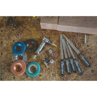 Extreme Ball Nose Burr, 1/4" Shaft, Very Coarse (1/4" x 1-1/2") alt 0