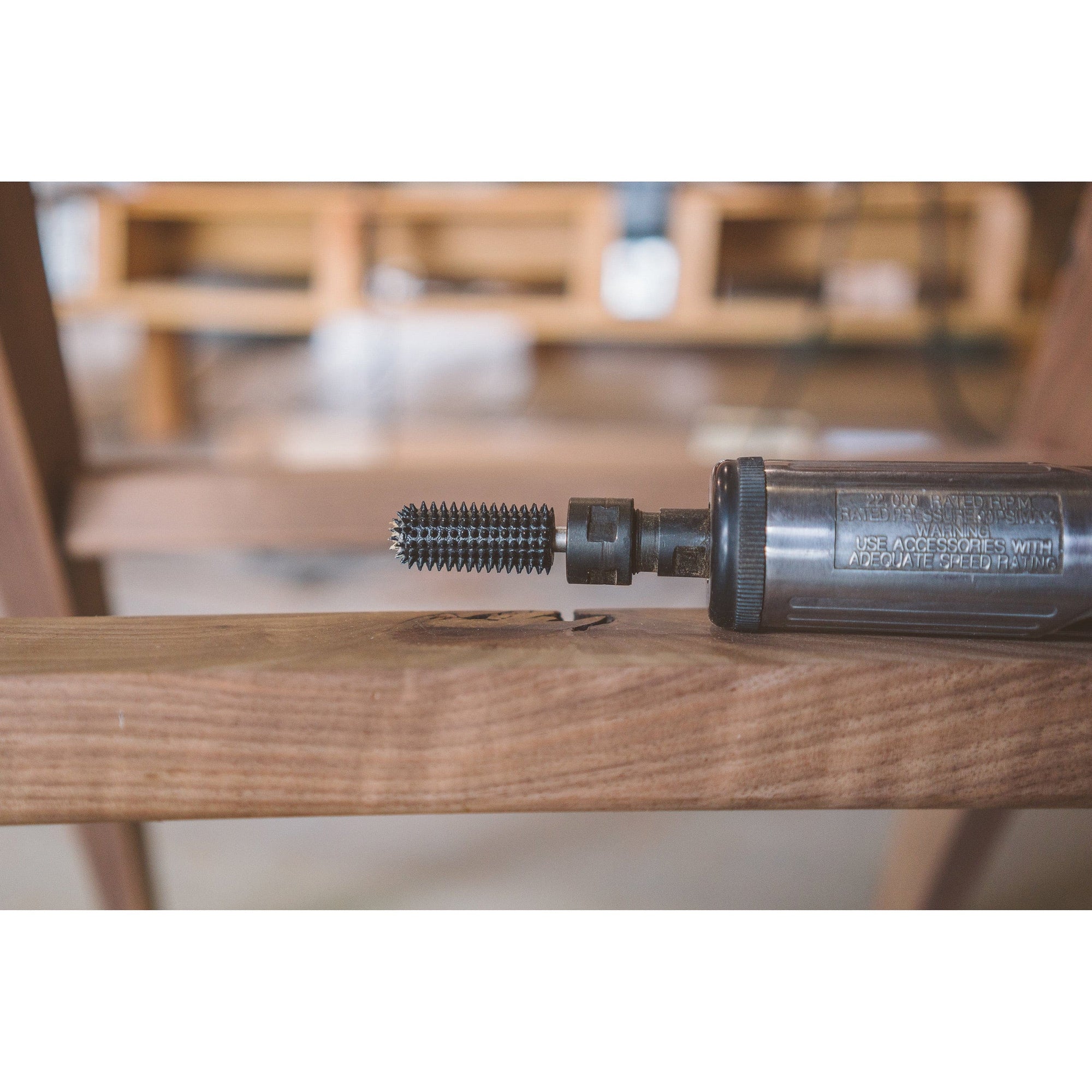 Extreme Ball Nose Burr, 1/4" Shaft, Very Coarse (1/2" x 1-1/2") alt 0