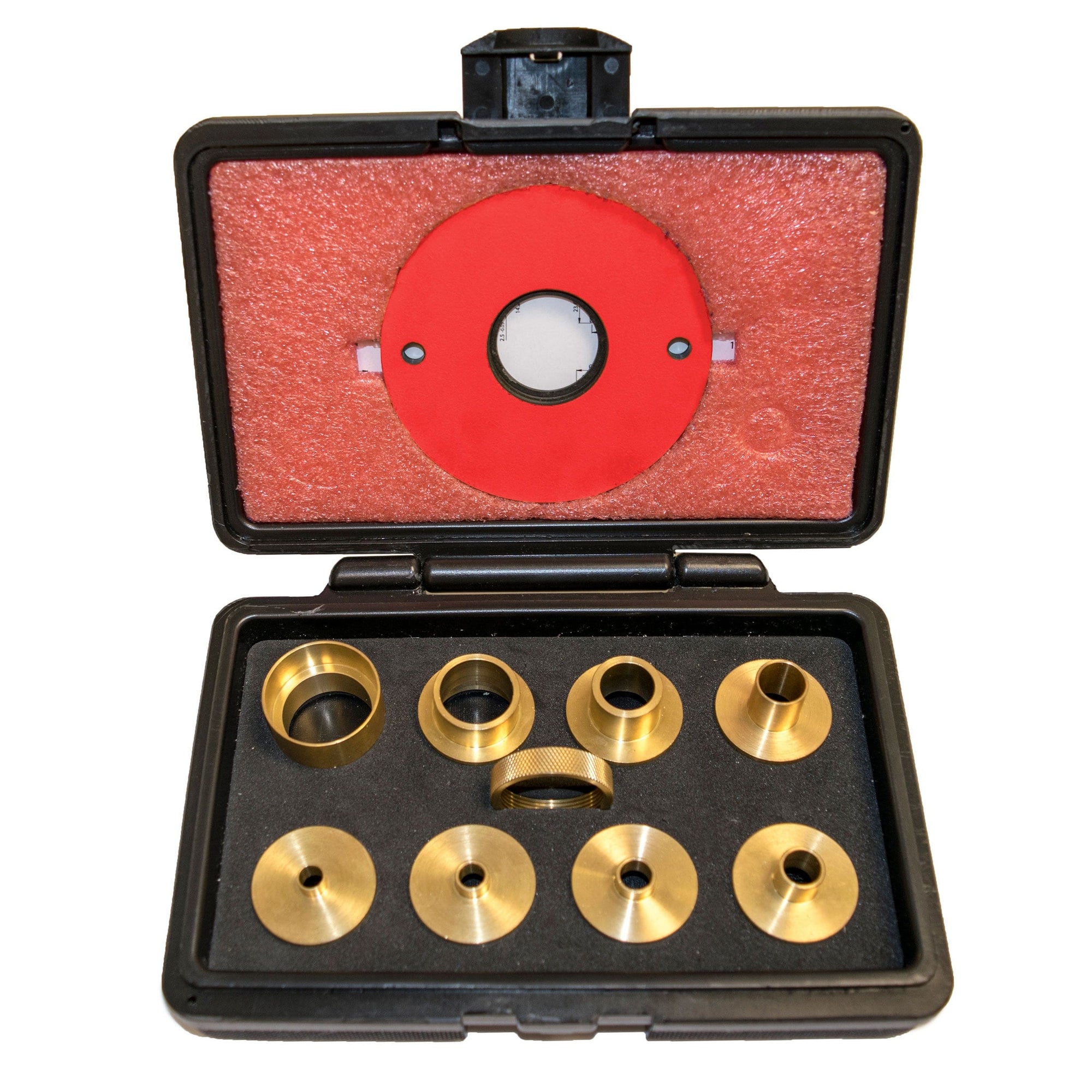 9 pc Brass Precision Template Guide Set alt 0