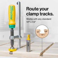 MATCHFIT Dovetail Fixture and Jig Clamps - 2 Piece