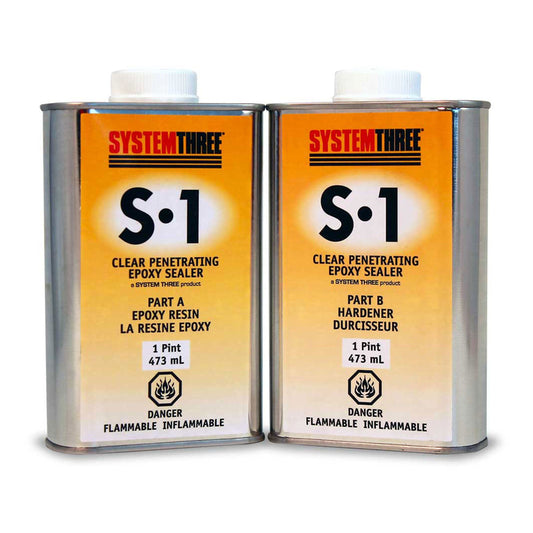 S-1 Clear Penetrating Epoxy Sealer - Quart alt 0