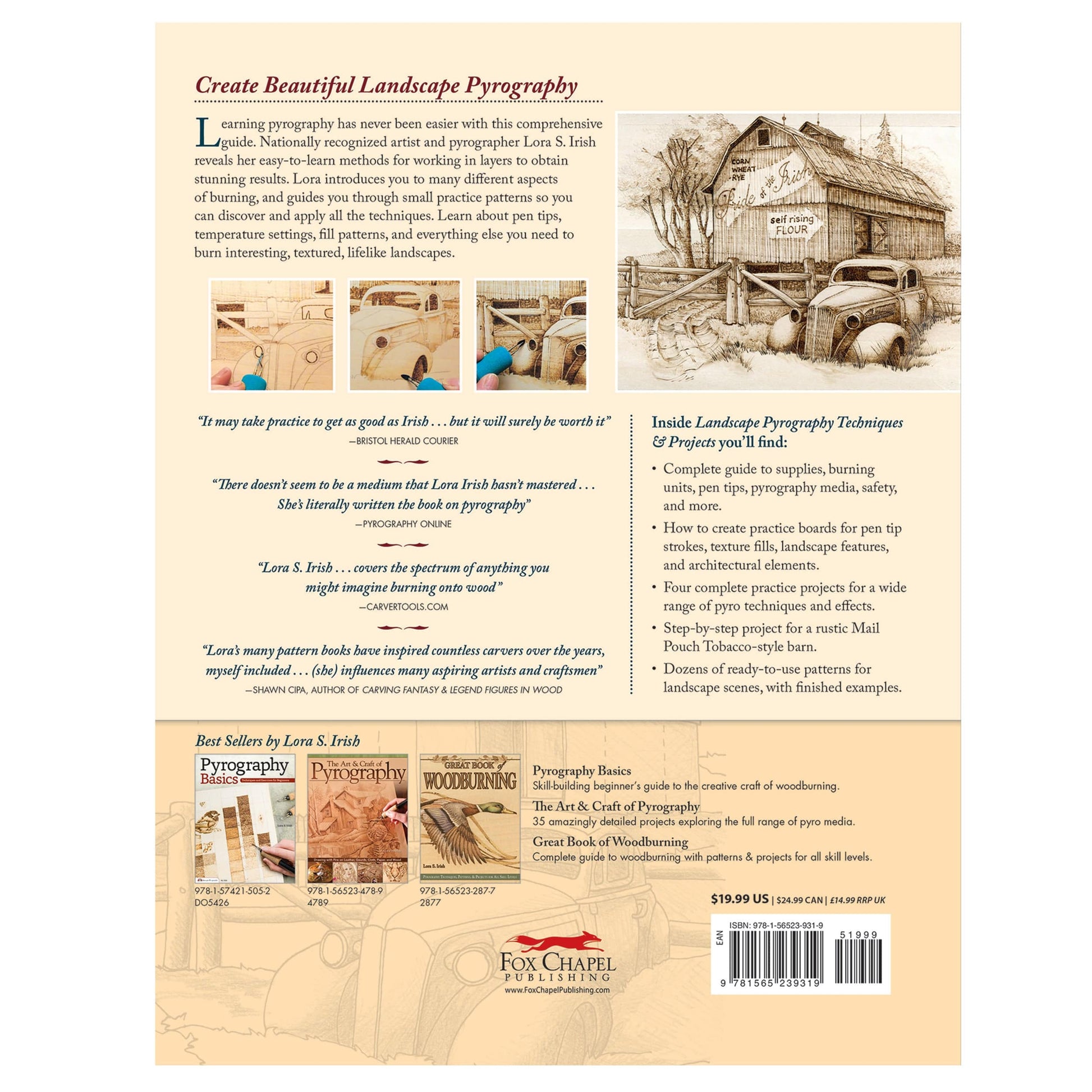 Landscape Pyrogaphy Techniques & Projects alt 0