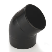 2-1/2" 45 Degree Elbow Fitting for Dust Collection System alt 0