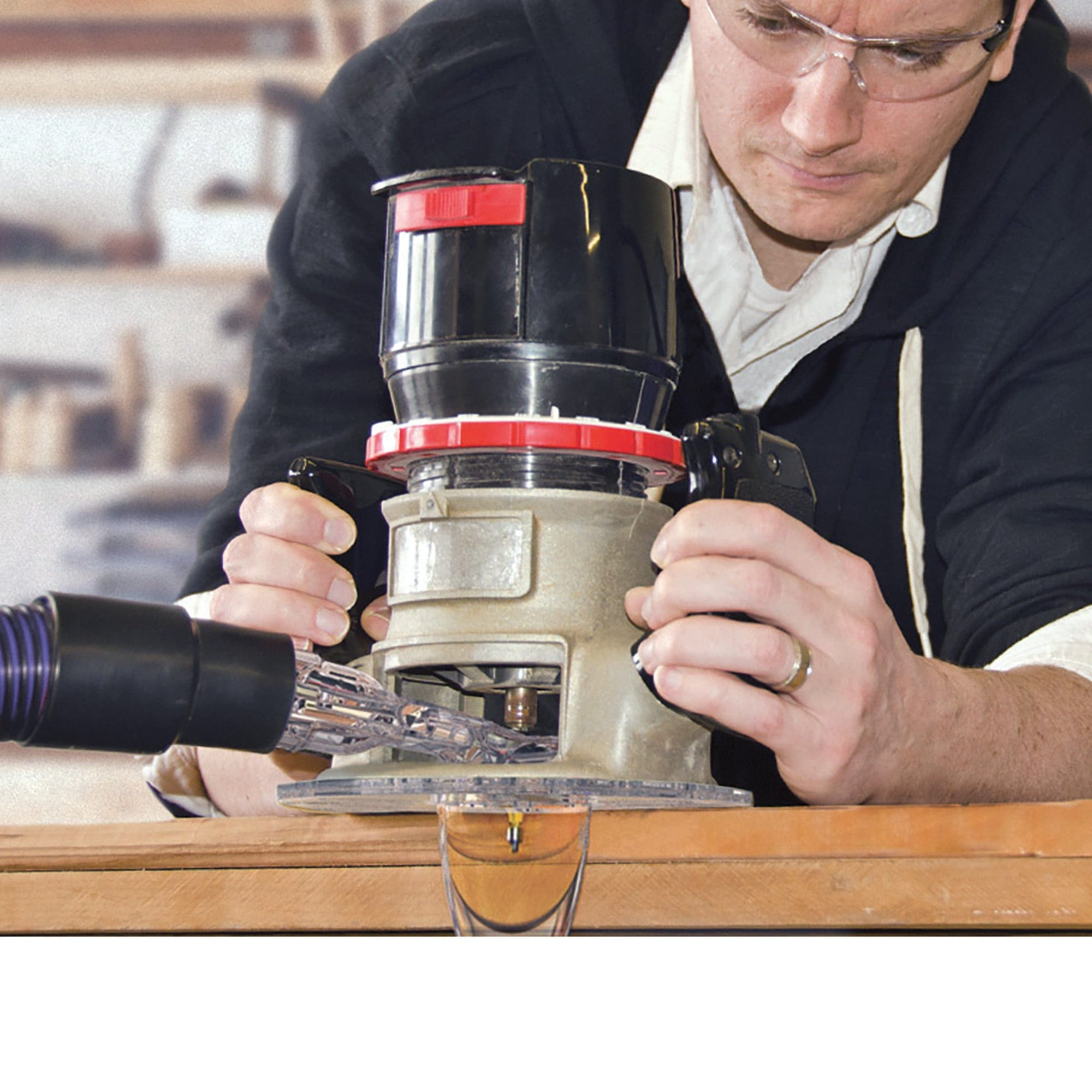 Universal Router Hood With Hose alt 0