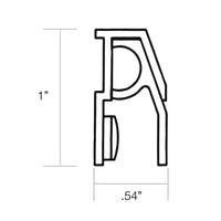 Mini Floating Shelf Bracket - 12" alt 0