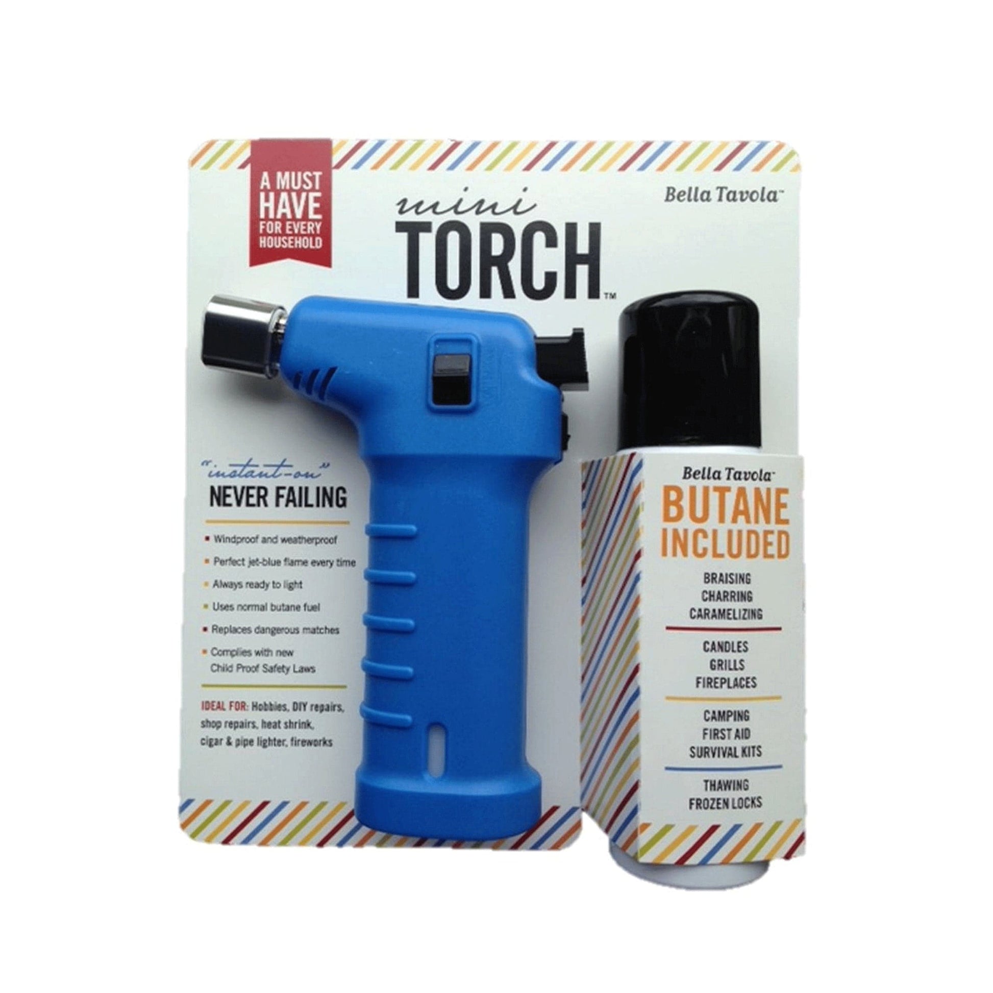 Bella Tavola Mini Torch Combo - Blue alt 0