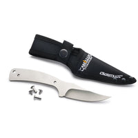 CrossTrail Fixed Blade Knife for Hunting and Fishing - 7" - Unfinished Kit alt 0