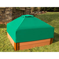 48" X 48"x 37" Telescoping Square Sandbox Canopy & Cover alt 0