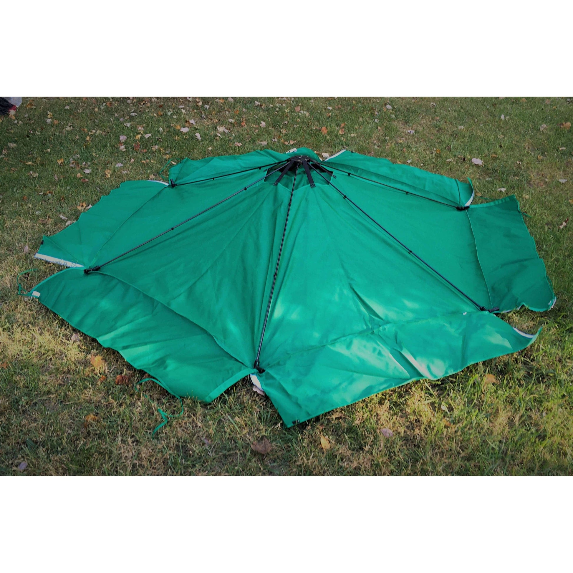 84" X 96" X 37" Telescoping Hexagon Sandbox Canopy & Cover alt 0